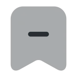 Archive Minus SVG Icon